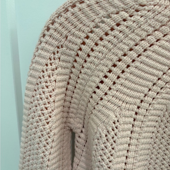 Maje Open Knit Cropped Margarita Sweater Size XS - Picture 13 of 14